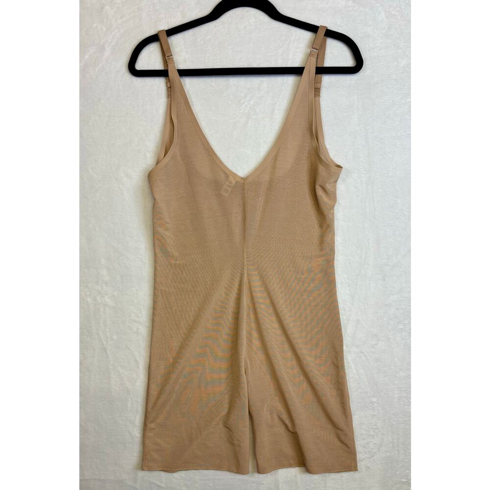 Skims Sheer Adjustable Tank Thigh Bodysuit Size XL Shapewear